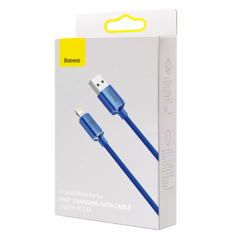 Lightning-Kabel Baseus CAJY000003 1,2 m Blau 2,4 A