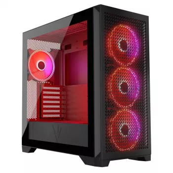MODECOM Gehäuse VOLCANO EXPANSE T APEX ARGB MIDI Schwarz
