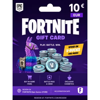 Fortnite Geschenkkarte 10 EUR - Epic Games digitaler Code