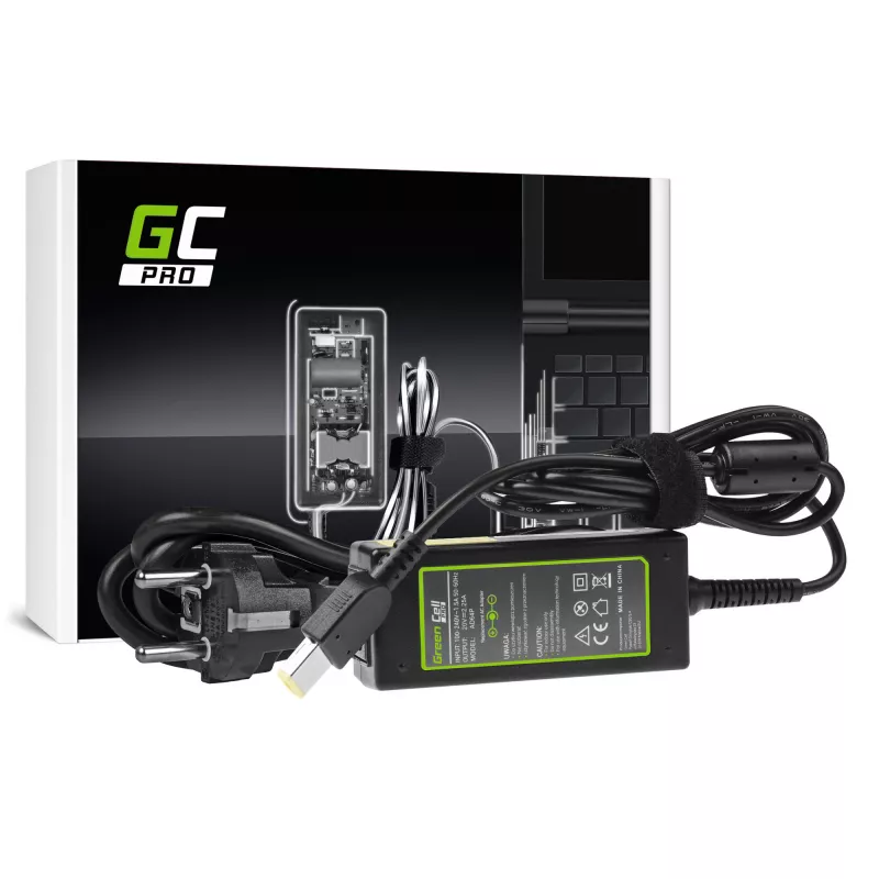Green Cell AD64P Netzteil/Wandler Innen 45 W Schwarz
