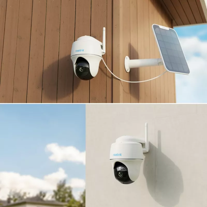 IP-Überwachungskamera Reolink Argus B420 3MP Outdoor-Akku Wi‑Fi Schwenk- & Neigefunktion, 5200 mAh, IP65, 110° Blickwinkel