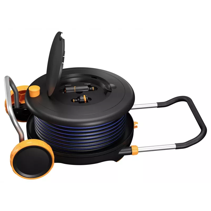 Fiskars Comfort Schlauchwagen L mit Rädern 30 m 1071670