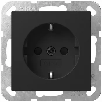 Schuko-Steckdose Gira 4453005 für System 55 (Austauscheinsatz) – Modell 4453005