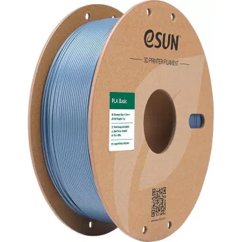 PLA BASIC 1,75mm HELLGRAU 1kg ESUN 3D FILAMENT (PLA-BASIC175Q-H1P1)