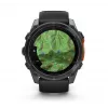 Smartwatch GARMIN Fenix 8 — 51 mm Titangehäuse, AMOLED 1,4 Zoll, GPS, 32 GB, 10 ATM, Silikonarmband