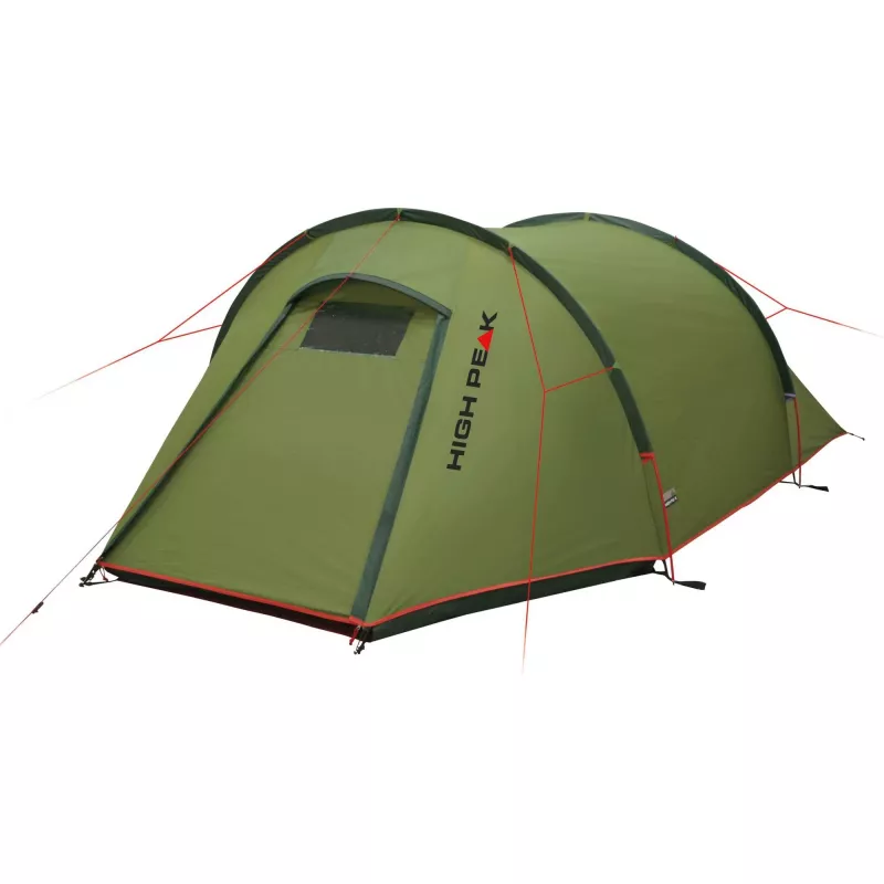 High Peak Kite 2 Extra leichtes Kuppelzelt 2 Personen Grün, Rot