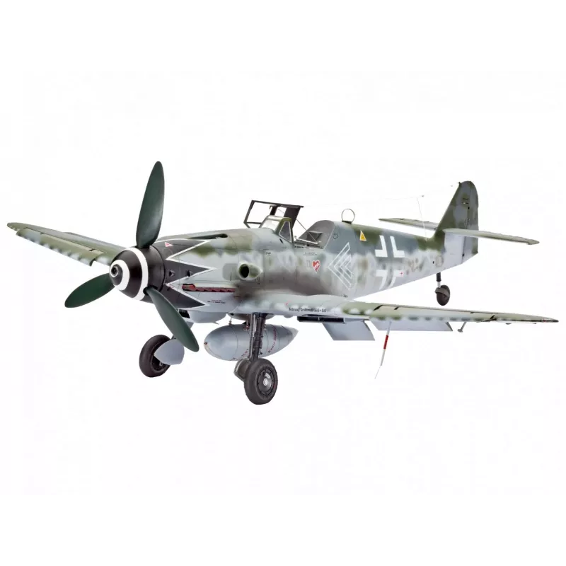 Kunststoff-Modellflugzeug REVELL Messerschmitt Bf109G-10 Erla Maßstab 1:32
