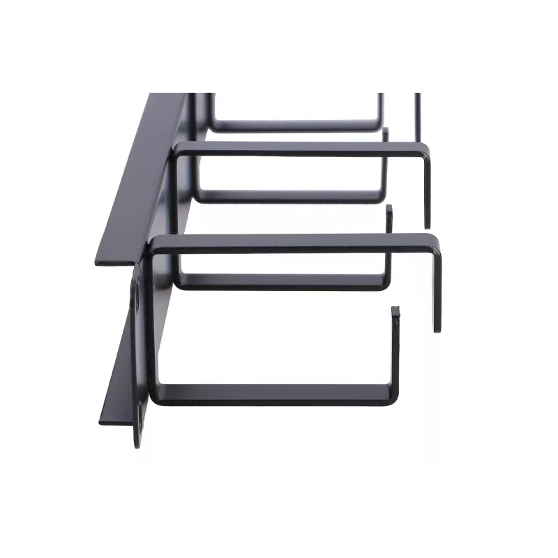 Kabelmanagement-Panel Extralink Extralink Kabelorganizer 1U schwarz