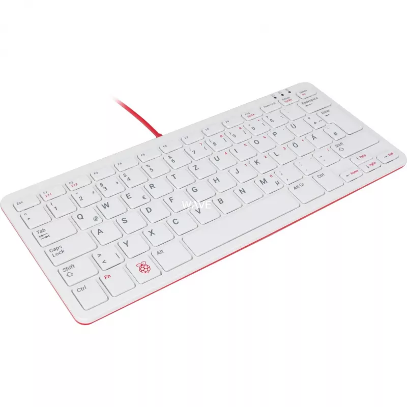 Kabelgebundene USB-Tastatur Raspberry PI Tastatur DE RB-TASTA01W — USB-Anschluss, deutsches Layout