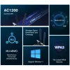 Mercusys AC1200 Wi-Fi Bluetooth PCIe-Adapter MA30E Dualband