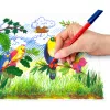 Fineliner Stifte Staedtler 326 C10 E1, ultrafeine 1 mm Spitze, sortierte Farben, 10er-Packung