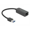 Adapter USB Type-A-Stecker auf 2,5 Gigabit LAN DeLOCK 66646