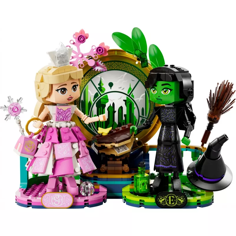 LEGO Wicked Figuren Elphaba und Glinda 75682 – Sammler-Minifiguren-Set