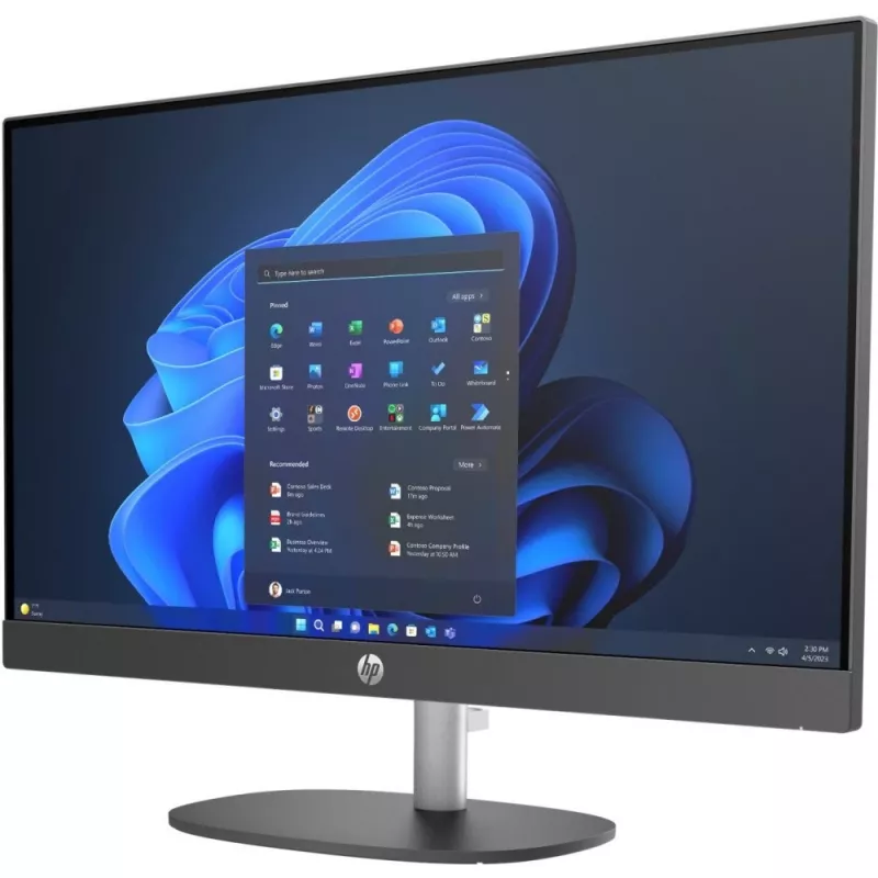 All-in-One PC HP ProOne 240 G10 — 23,8 Zoll FHD IPS, Intel Core i5-1335U, 16 GB DDR4, 512 GB SSD, Wi‑Fi 6, Windows 11 Pro