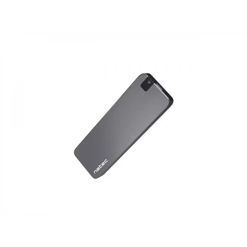 SSD-Gehäuse NATEC Rhino M.2 NVMe Schwarz 2 TB USB Type-C, M.2 NVMe, USB 3.2 Gen 2, unterstützt 30 mm