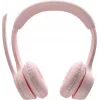 Logitech 981-001412 Kopfhörer/Headset Kabellos Bügel Büro/Callcenter Bluetooth Rose