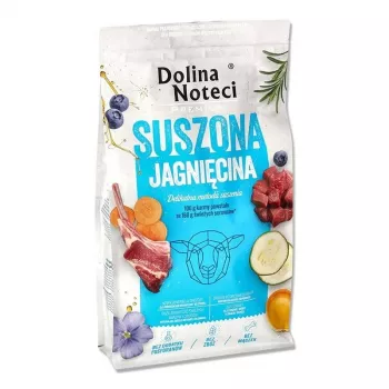 Trockenhundefutter Dolina Noteci Premium Lamb 9 kg — ausgewachsene Hunde, Lammrezeptur, 26% Protein, 15% Fett