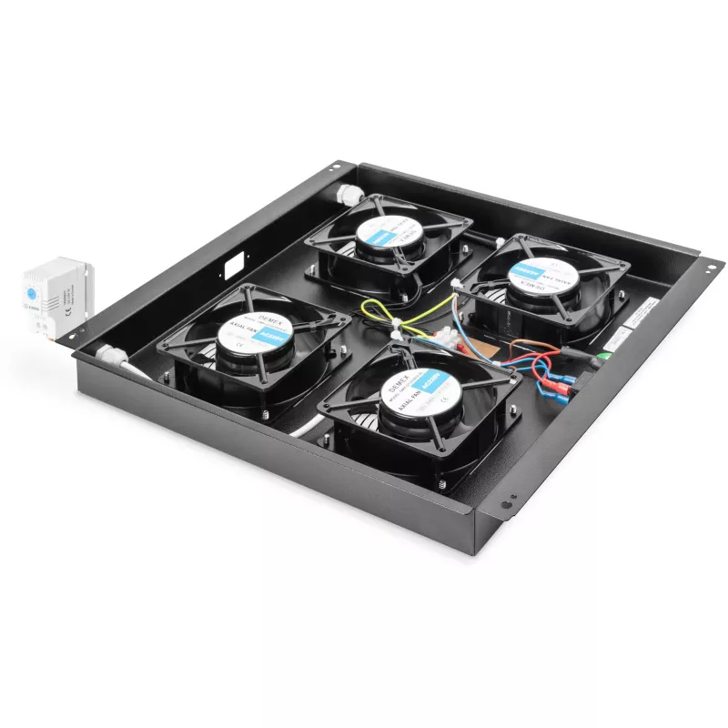 Dachkühleinheit Digitus DN-19 FAN-4-B-N