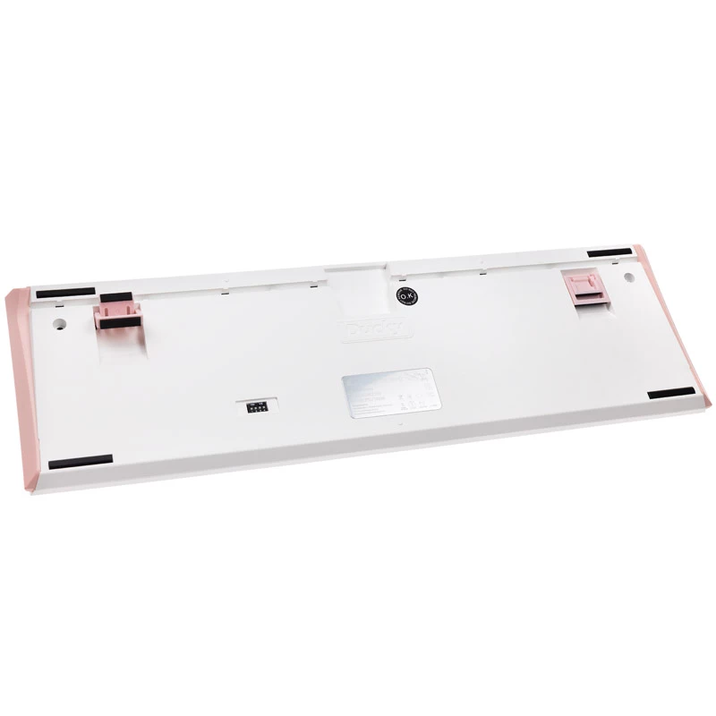 Ducky One 3 Gossamer Pink Tastatur Gaming USB US Englisch Pink, Weiß