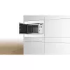 Einbau-Mikrowelle solo Bosch BFL523MW3, 800 W, 20 L, weiß, Touch- und Drehregler