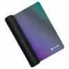 Gaming-Mauspad SAVIO Super Speed L Prism Edition — 700×300×3 mm, lila, genähte Kanten, rutschfeste Unterseite