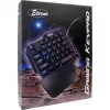 Tastatur Inter-Tech KB-3035 Gaming USB QWERTY Schwarz