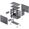 Computergehäuse Jonsbo D32 PRO Mesh mATX – schwarz