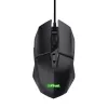 Trust GXT 792 QUADROX Tastatur Maus inklusive Gaming USB QWERTY US English Schwarz