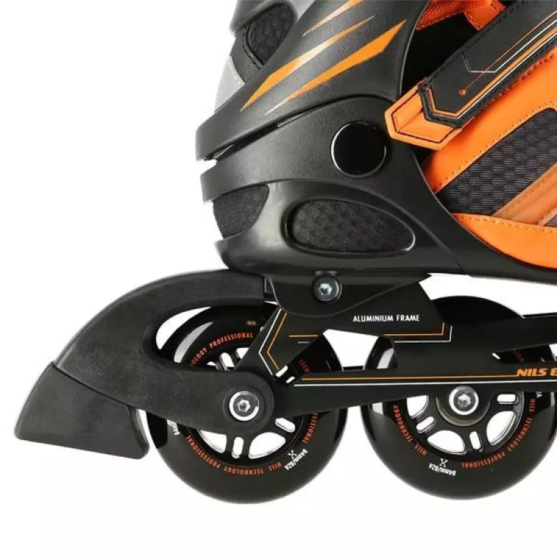 Inline Skates Nils Extreme NA14112 Schwarz-ORANGE GR. 42