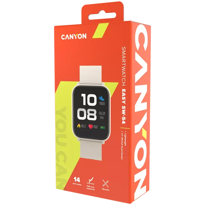 Smartwatch Canyon EASY SW-54 Weiß