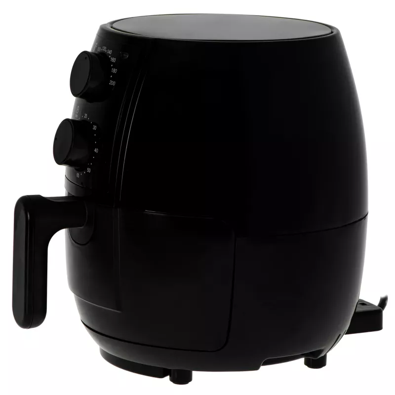 Heißluftfritteuse Adler AD 6312 — 2,5 L, 1600 W, schwarz, 80–200 °C, 60-Minuten-Timer