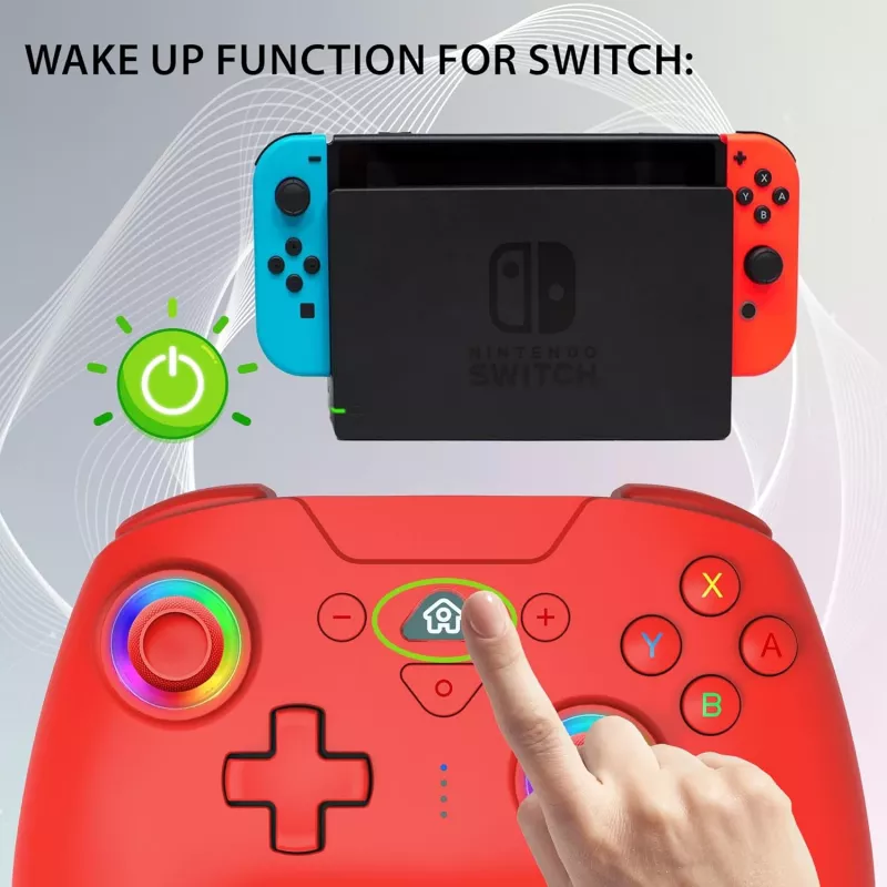 Subsonic Wireless LED Controller Rot für Switch