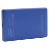 Powerbank RealPower PB-5000 MAG 5000 mAh mit MagSafe-kompatiblem kabellosem Laden, USB-C, 20 W Ausgangsleistung, Blau