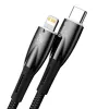 USB-C-auf-Lightning-Kabel Baseus Glimmer 20W, 2 m — Schnellladung und Datensynchronisation