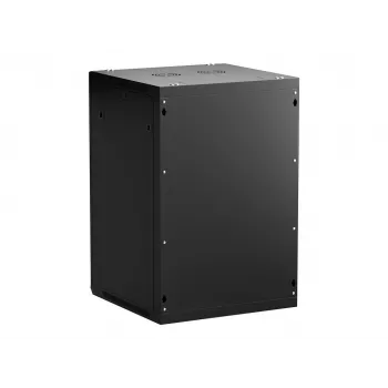 Wandmontagerack Netrack 019-180-66-022 Schwarz 18U