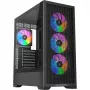 PC-Gehäuse Silentware Core 100 A-RGB Schwarz — Modell CORE100Schwarz, A-RGB-Beleuchtung, Mid-Tower-Formfaktor
