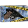 Metallspielzeug-Polizeirevolver Gonher 8-Schuss, Metallkonstruktion, Modell 258441