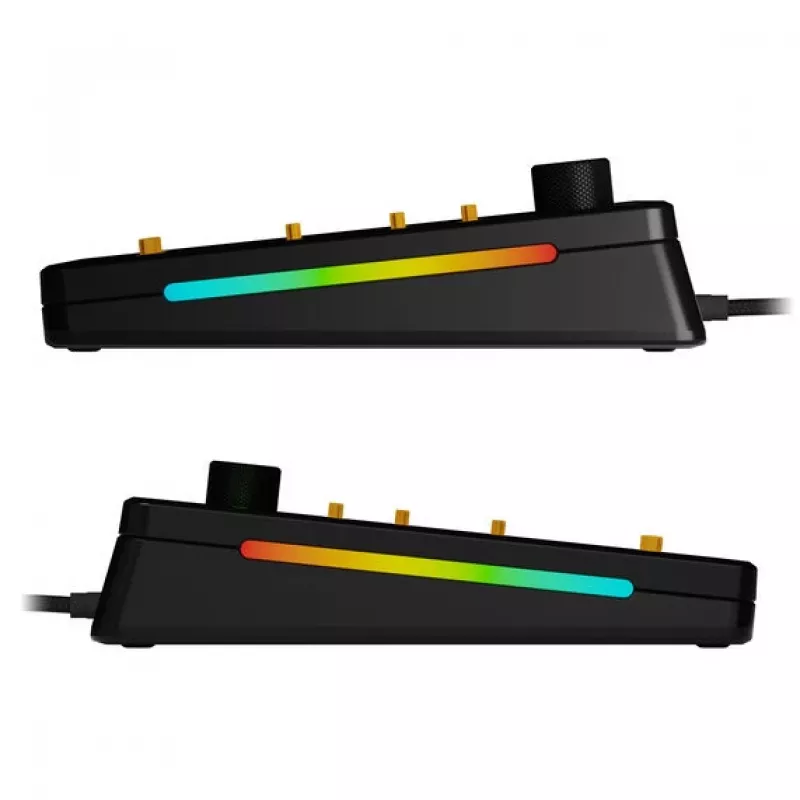 Mechanische Tastatur GLORIOUS GMMK 3 PRO Barebones 75% Formfaktor USB RGB LED Schwarz