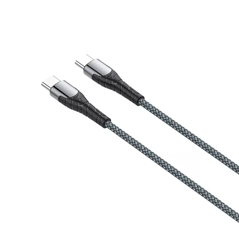 USB-Typ-C-Ladekabel ColorWay CW-CBPDCC040-GR, 65W PD, 1 m, grün
