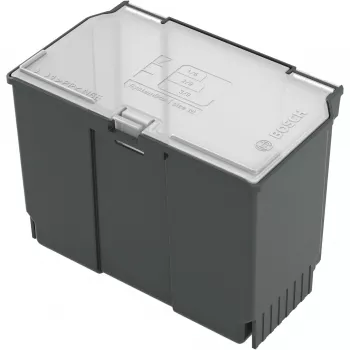 Aufbewahrungsbox Bosch SystemBox rechteckig Polypropylen 176×105×133 mm Schwarz/Grau