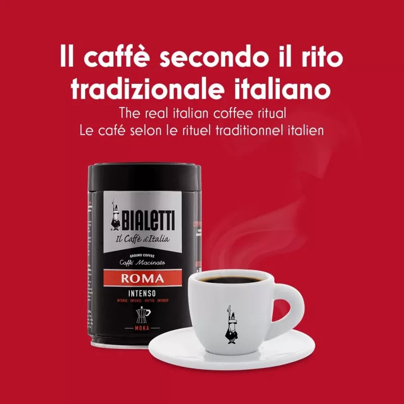 Bialetti Moka Express Moka-Kanne 0,06 L Aluminium, Schwarz