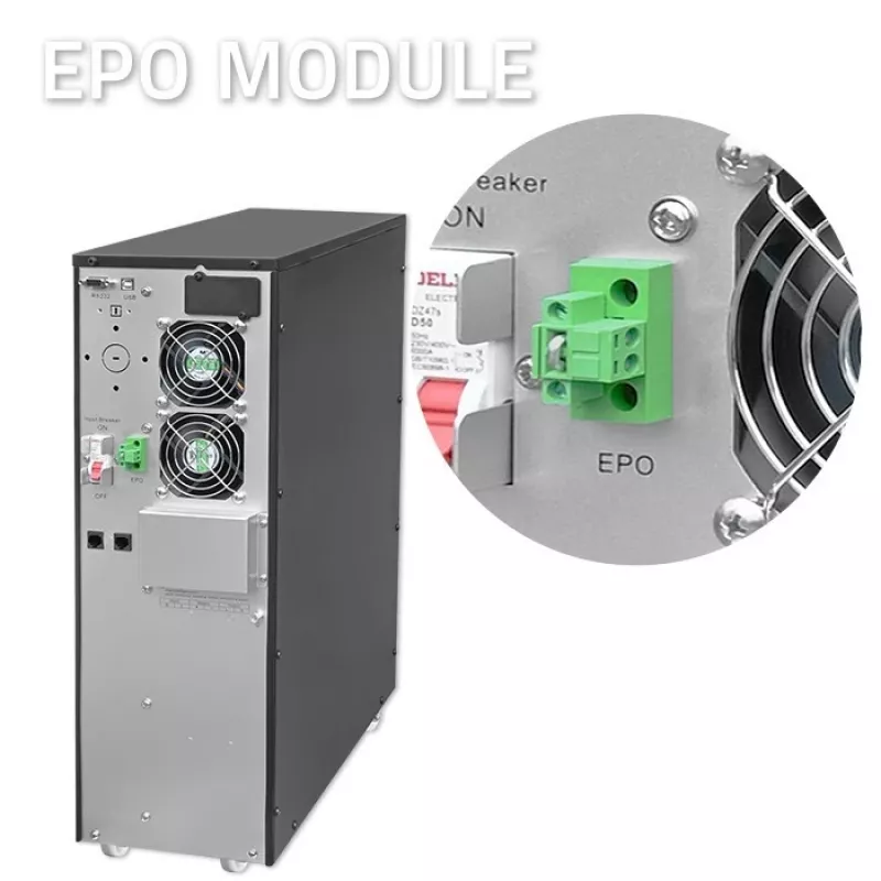 Unterbrechungsfreie Stromversorgung QOLTEC 52283 6kVA 6000W PF 1.0