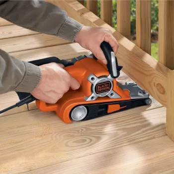 Black & Decker KA88 Handbandschleifer Bandschleifer Orange