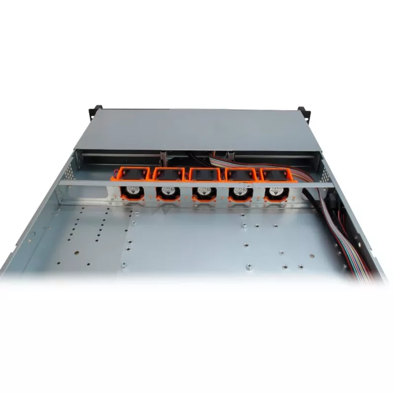 Inter-Tech IPC 1U-10255 Rack Schwarz