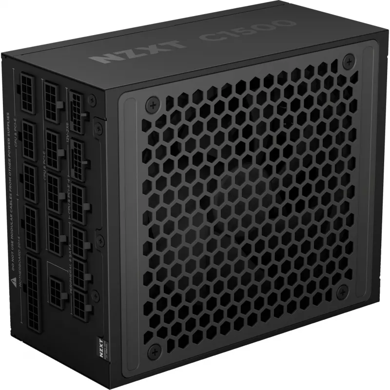 C1500 Platinum, PC-Netzteil schwarz, 1x 16-Pin Grafikkartenstecker, 6x PCIe, Kabelmanagement, 1500 Watt