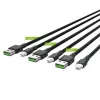 Lightning-Kabel Grün Cell KABGCSET05 1,2 m Schwarz
