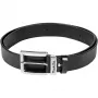 Ledergürtel Schwarz Gr. M, Werkzeuggürtel schwarz, E-05359