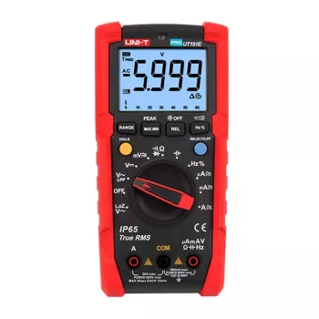 Multimeter Unit UT191E — Digital-Multimeter, misst DC/AC bis 600 V und 20 A