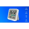 Innenraum-Temperatur- und Feuchtigkeitssensor SAVIO CT-01/W, LCD-Anzeige, -10–55 °C, 10–99 % rF, Batterie CR2032