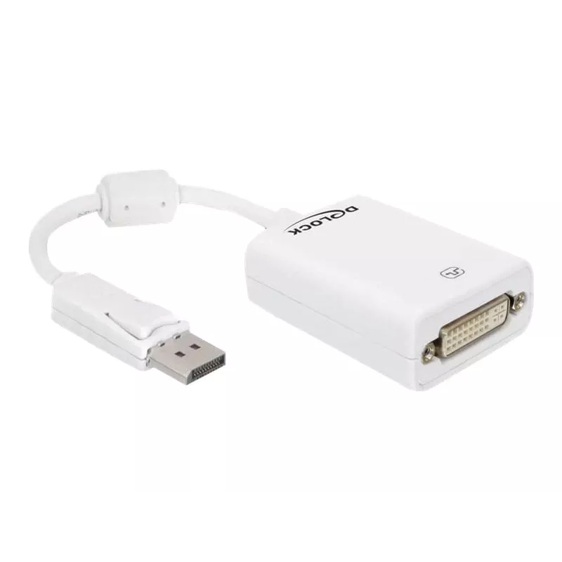 Videokabel-Adapter DeLOCK 61765 DisplayPort zu DVI-I 0,125 m